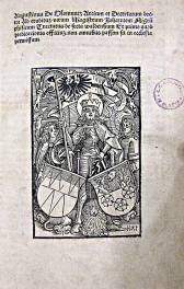 Augustin Käsenbrod, De secta Waldensium, Olomouc, Konrad Baumgarten 1500, titulní list