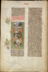 Stvoření světa, Bible olomoucká I. díl 