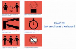 Covid 19 – Jak se chovat v knihovně