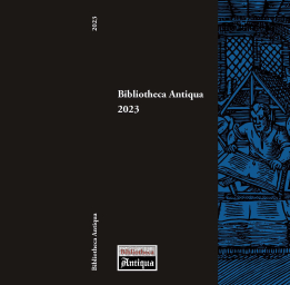 Sborník konference Bibliotheca Antiqua 2023