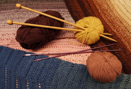 Odpoledne s pletením