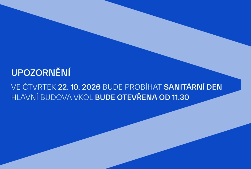 Sanitární den ve čtvrtek 22. 10. 2026