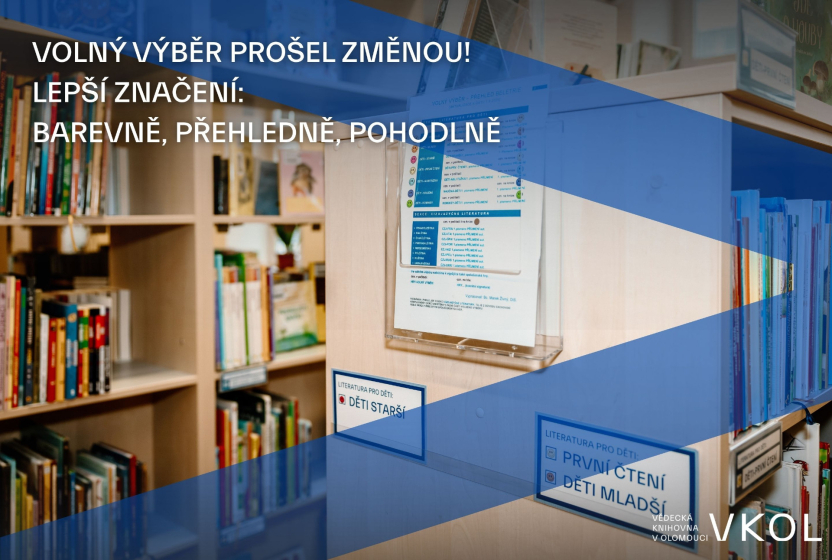Volný výběr prošel změnou! Lepší značení: Barevně, přehledně, pohodlně